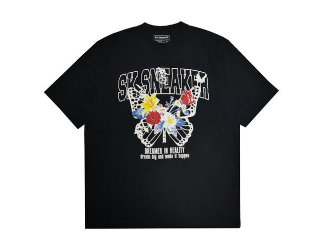 SK SNEAKER SK SNEAKER Dreamer In Reality Black Tee - view 1
