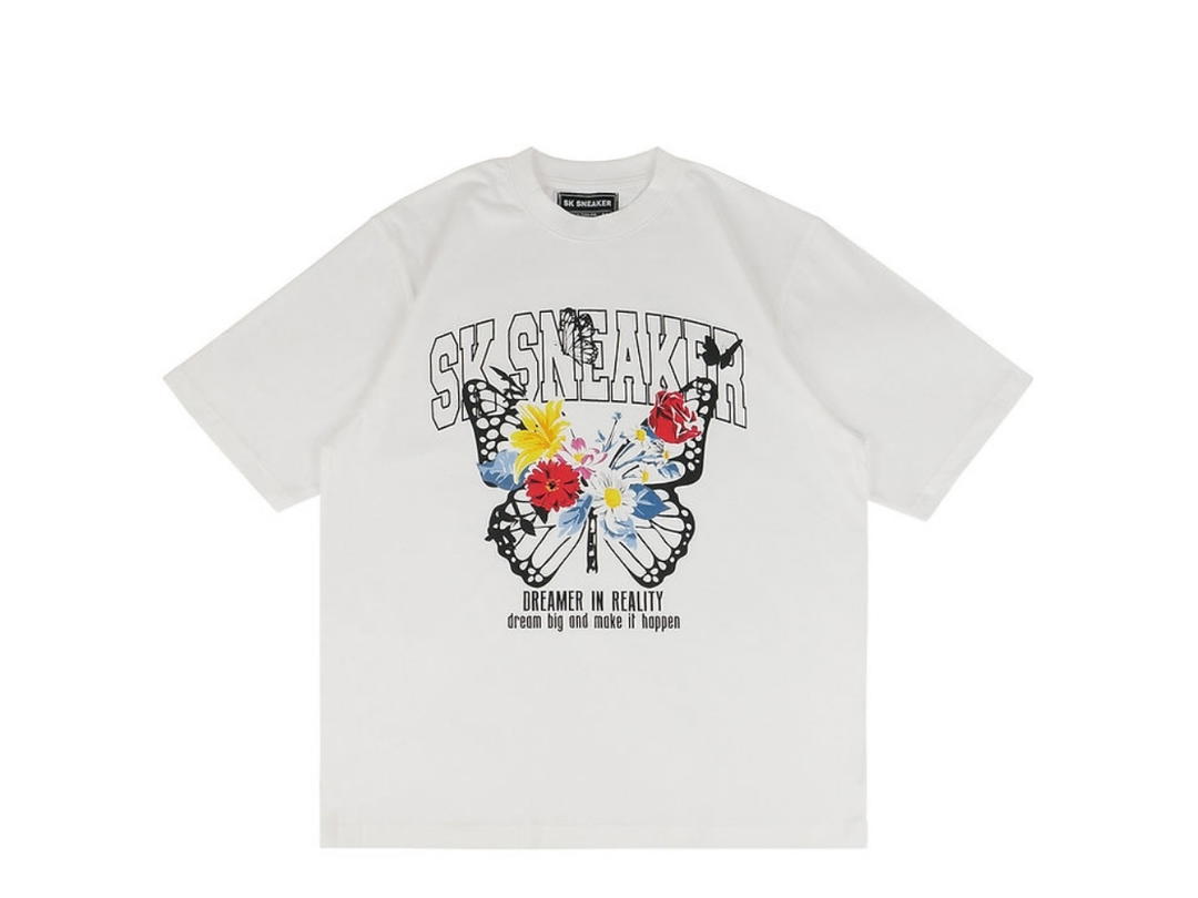 SK SNEAKER SK SNEAKER Dreamer In Reality White Tee