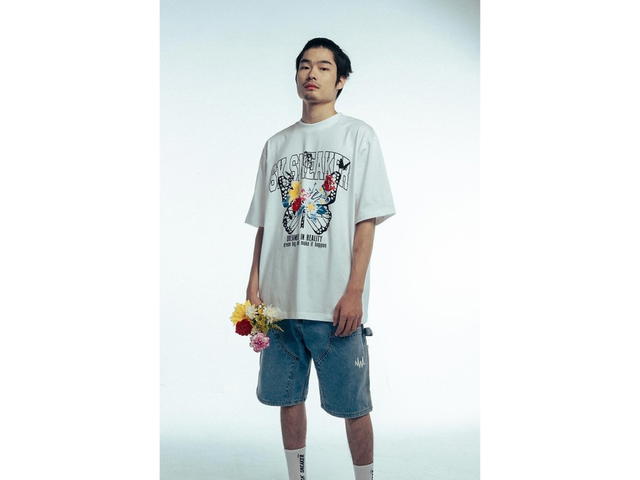 SK SNEAKER SK SNEAKER Dreamer In Reality White Tee - view 2