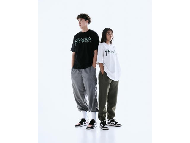 SK SNEAKER SK SNEAKER Green Mistletoe Black Tee - view 4