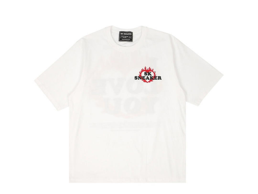 SK SNEAKER SK SNEAKER I Love You But White Tee
