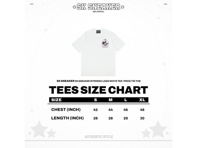 SK SNEAKER SK SNEAKER Intrinsic Logo White Tee - view 3