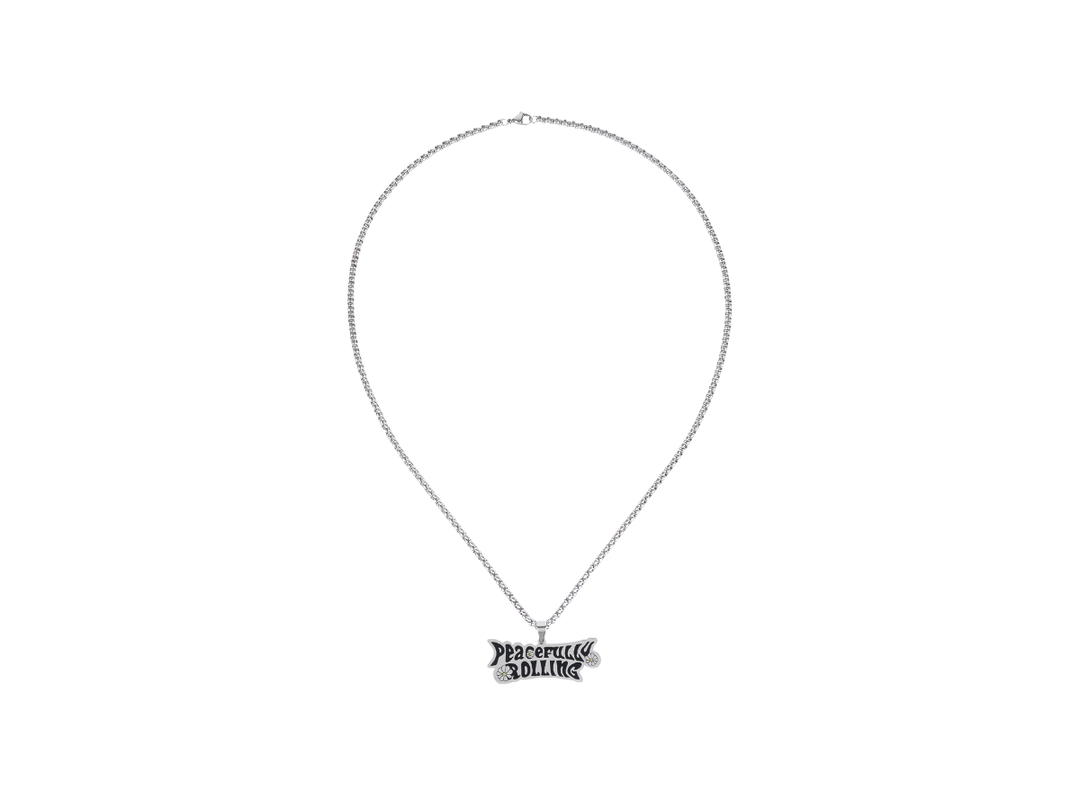 SK SNEAKER SK SNEAKER Peaceful Logo Necklace