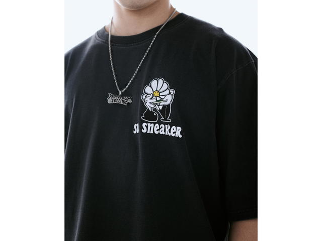 SK SNEAKER SK SNEAKER Peaceful Logo Necklace - view 3