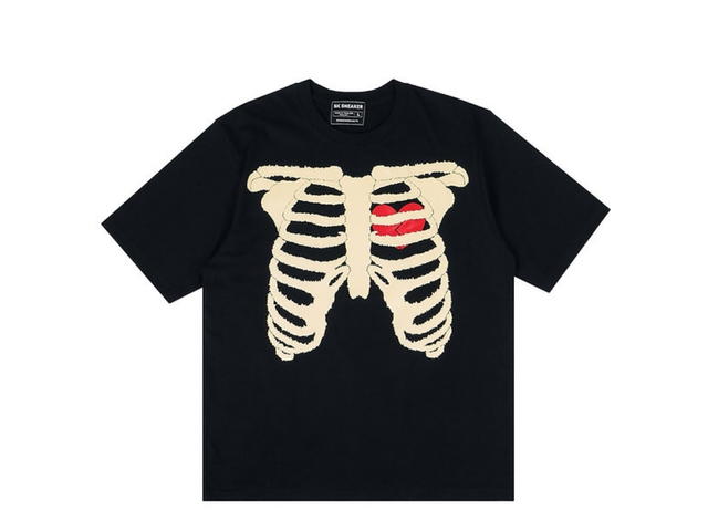 SK SNEAKER SK SNEAKER X Fearless Bone Black Tee - view 1