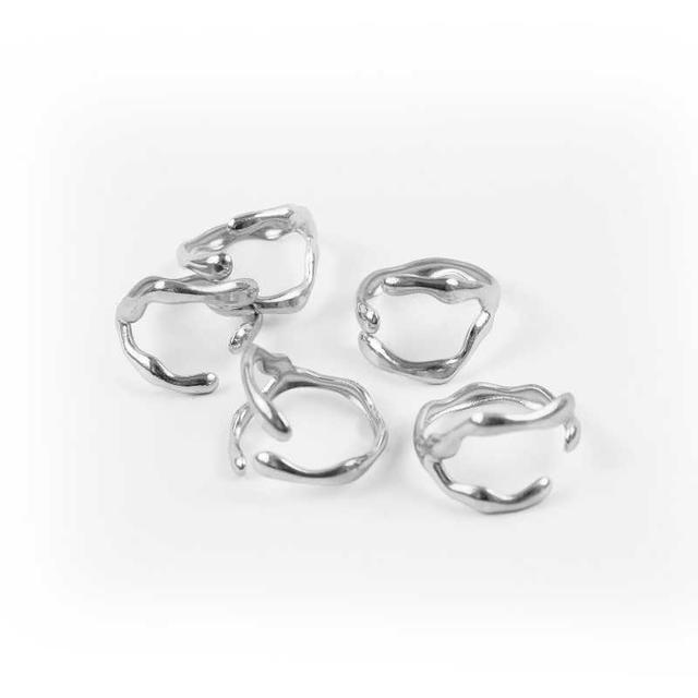 SK SNEAKER Cloudy Flow Chunky Ring - view 5