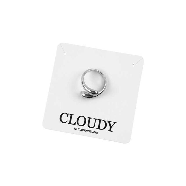 SK SNEAKER Cloudy Stone Chunky Ring - view 4
