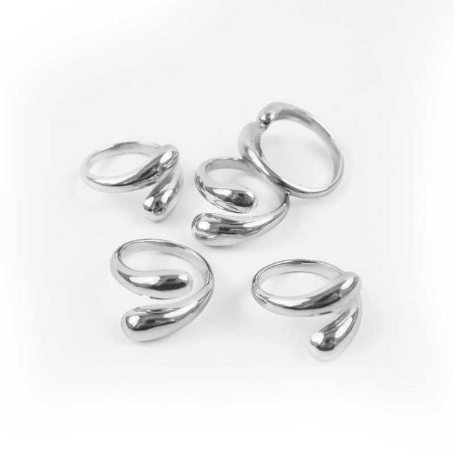 SK SNEAKER Cloudy Stone Chunky Ring - view 5