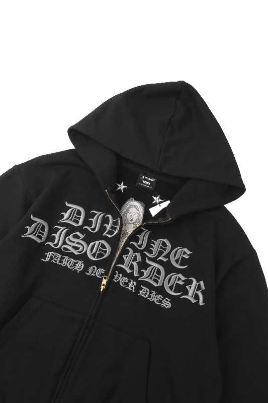 SK SNEAKER SK SNEAKER “Divine Disorder” Black Hoodie - view 4
