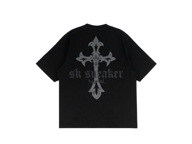 SK SNEAKER SK SNEAKER HOPEFUL BLACK TEE - view 2
