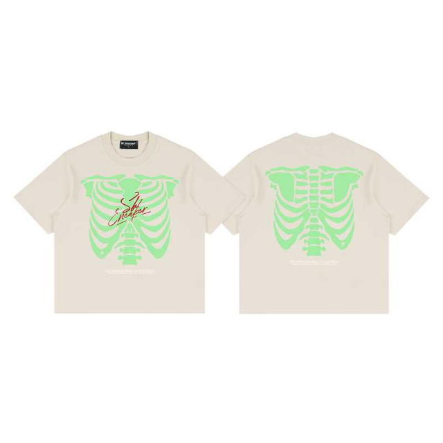 SK SNEAKER SK SNEAKER INNER ARMOR GROW IN THE DARK BEIGE TEE - view 6
