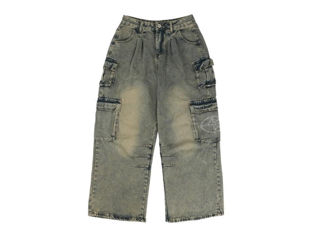 SK SNEAKER SK SNEAKER LEAGUE BLUE TROUSERS - view 1