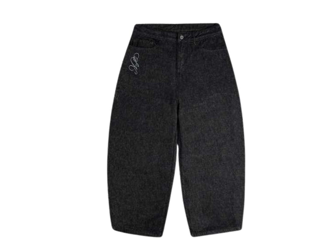 SK SNEAKER SK SNEAKER SKN Made For Repeat Balloon Baggy Jean Black