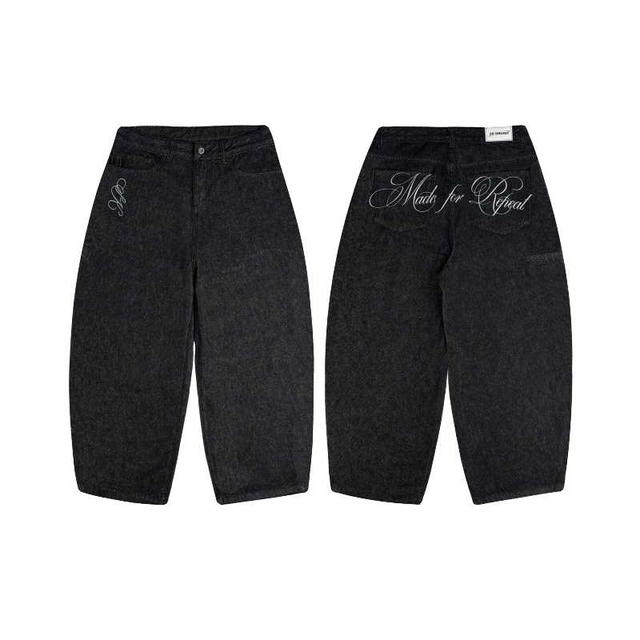 SK SNEAKER SK SNEAKER SKN Made For Repeat Balloon Baggy Jean Black - view 3