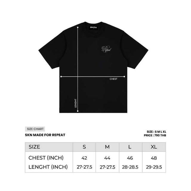 SK SNEAKER SK SNEAKER SKN Made For Repeat Black Tee - view 6