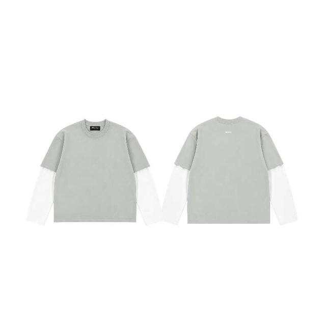 SK SNEAKER SK SNEAKER SKN Standard Layer 02 Long Seeeve Grey - view 2