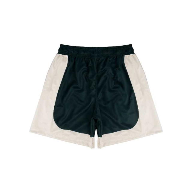 SK SNEAKER SK SNEAKER SPORTY CLUB CURVE LOGO SHORTS GREEN - view 2