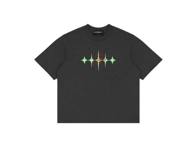 SK SNEAKER SK SNEAKER Starburst Script Grow In Thr Dark Tee Grey - view 1