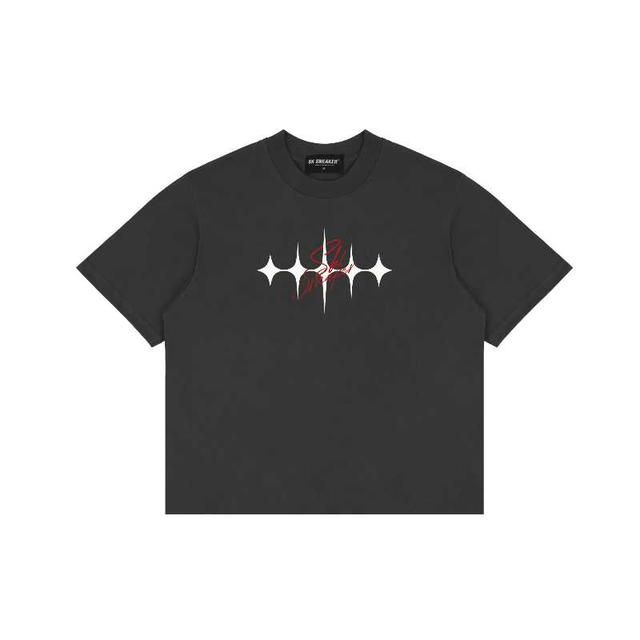 SK SNEAKER SK SNEAKER Starburst Script Grow In Thr Dark Tee Grey - view 2
