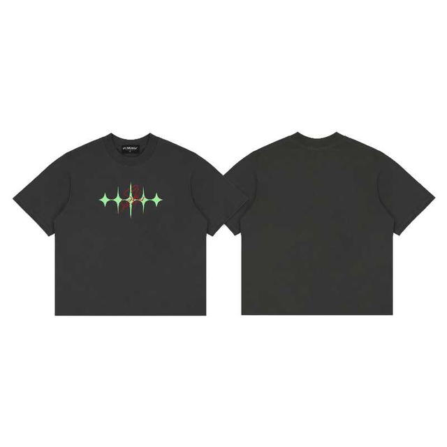 SK SNEAKER SK SNEAKER Starburst Script Grow In Thr Dark Tee Grey - view 3