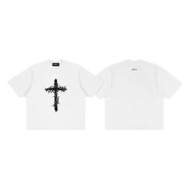 SK SNEAKER SK SNEAKER THORNS CROSS WHITE TEE - view 3
