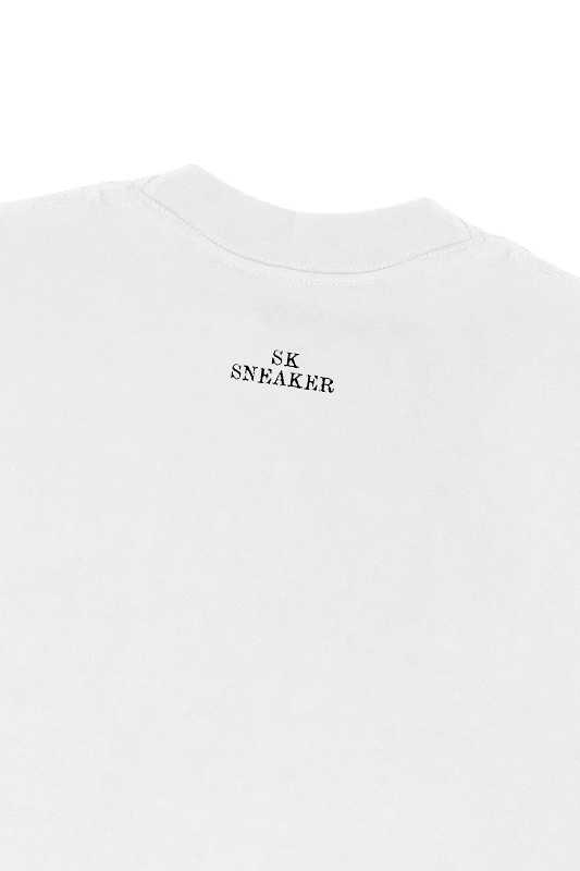 SK SNEAKER SK SNEAKER THORNS CROSS WHITE TEE - view 5