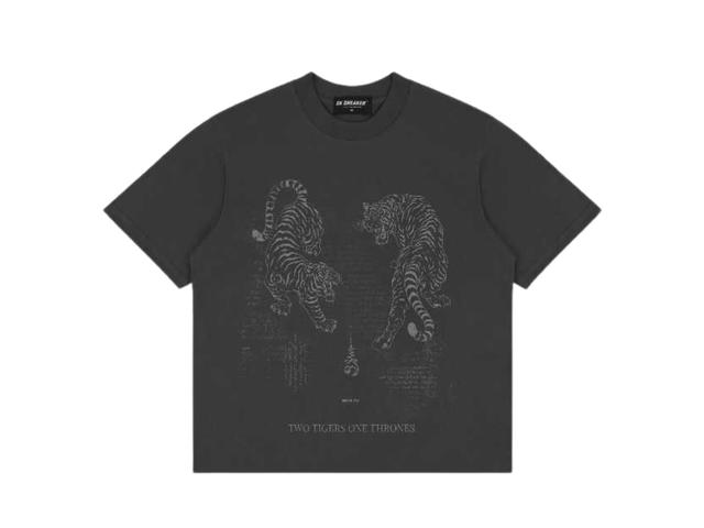SK SNEAKER Sk Sneaker Two Tigers Grey Tee - view 1