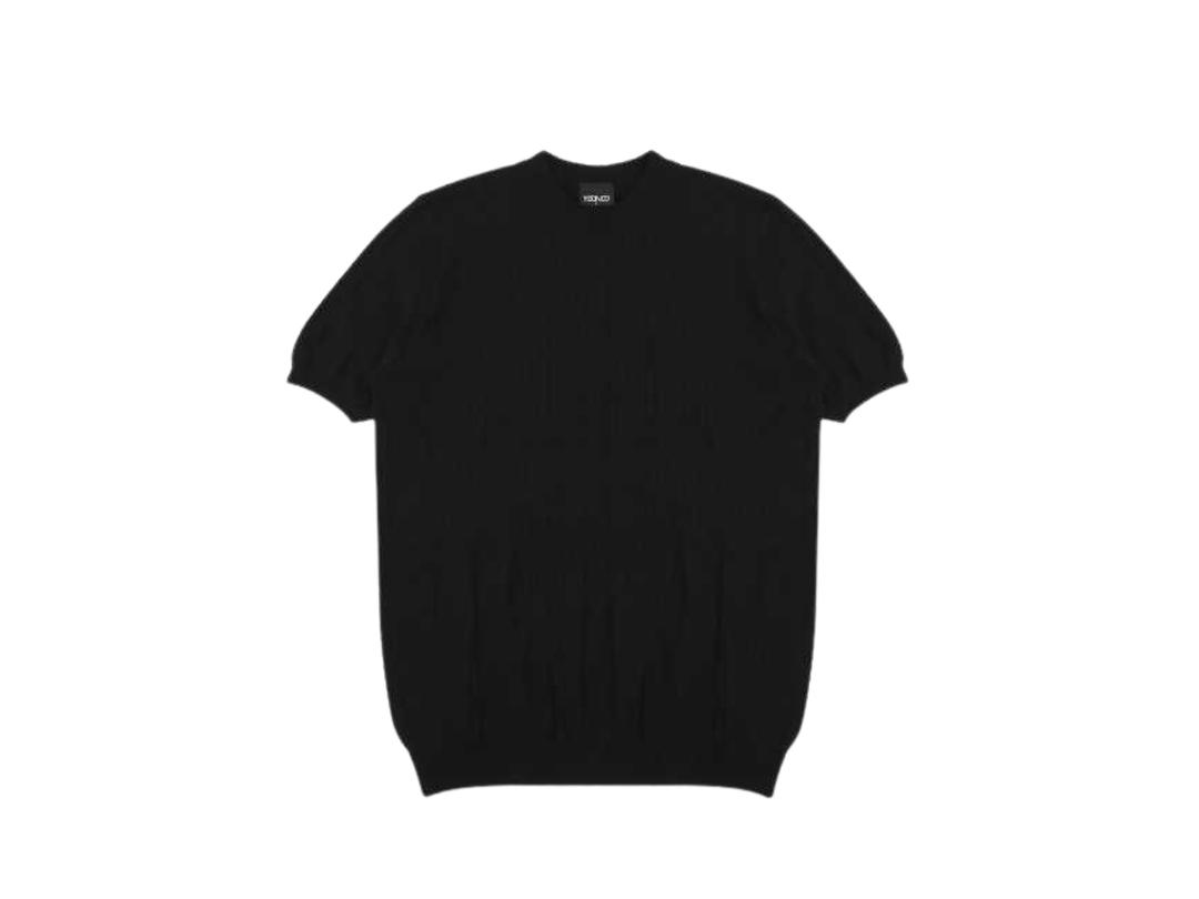 SK SNEAKER SK SNEAKER YEON.CO Knitted Black T-Shirt