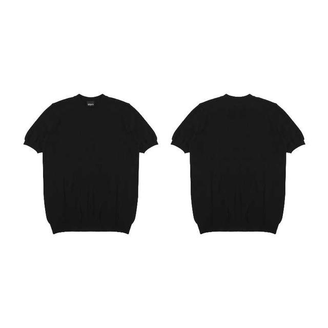 SK SNEAKER SK SNEAKER YEON.CO Knitted Black T-Shirt - view 4