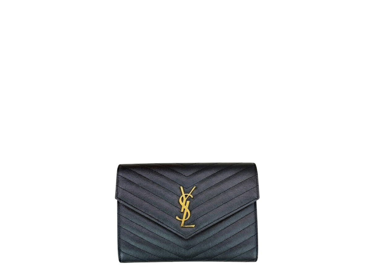 Buy Saint Laurent Clutch Bag Black at Sasom – Authentic and Ready to Ship
