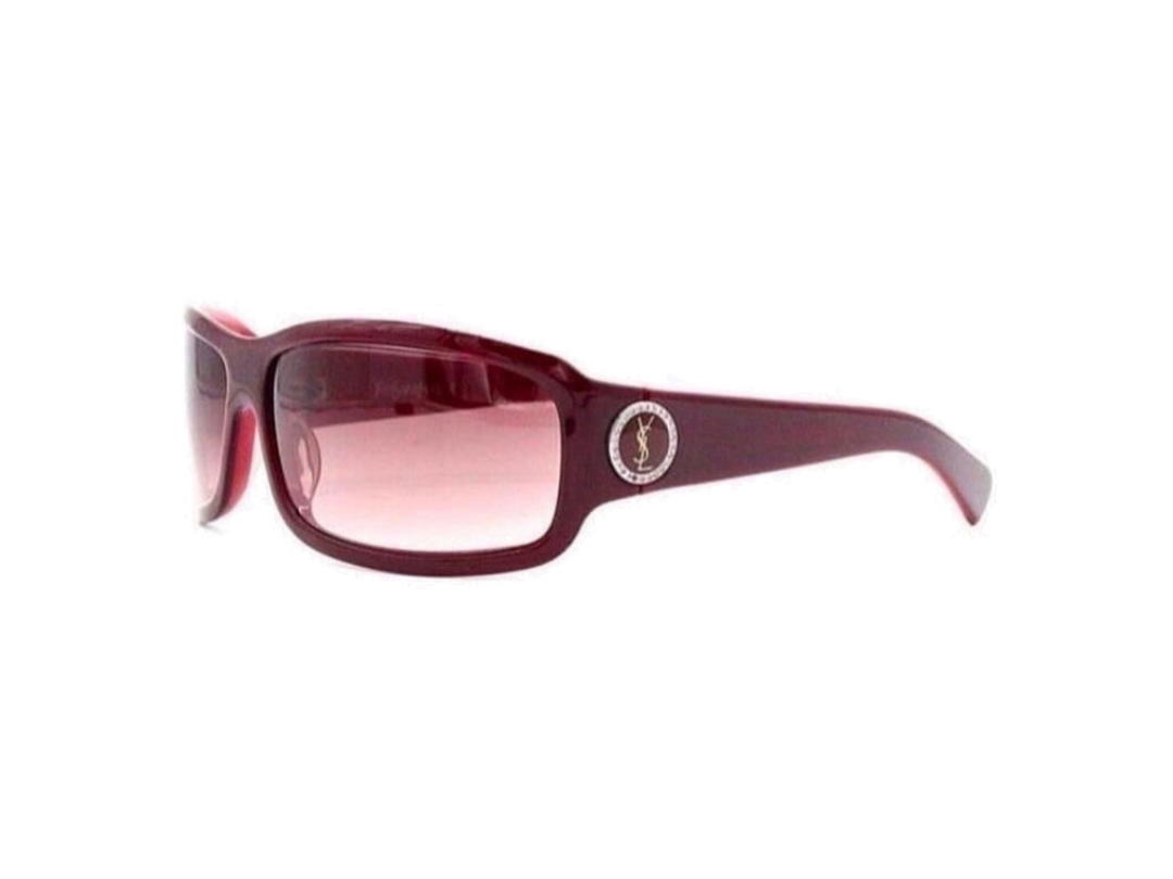 Saint Laurent Saint Laurent Sunglasses In Red Frame