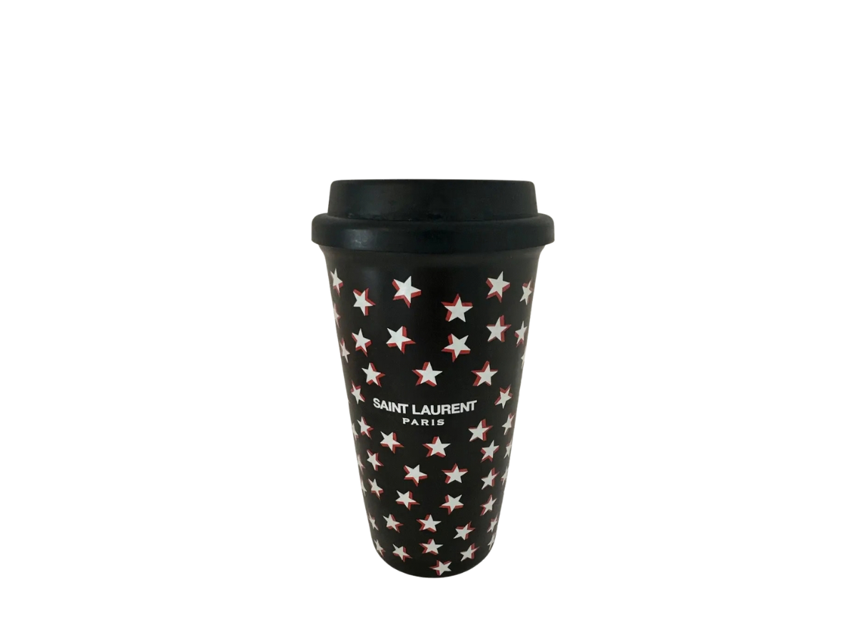 Saint Laurent Saint Laurent Ceramic Coffee Cup Mug To Go Stars