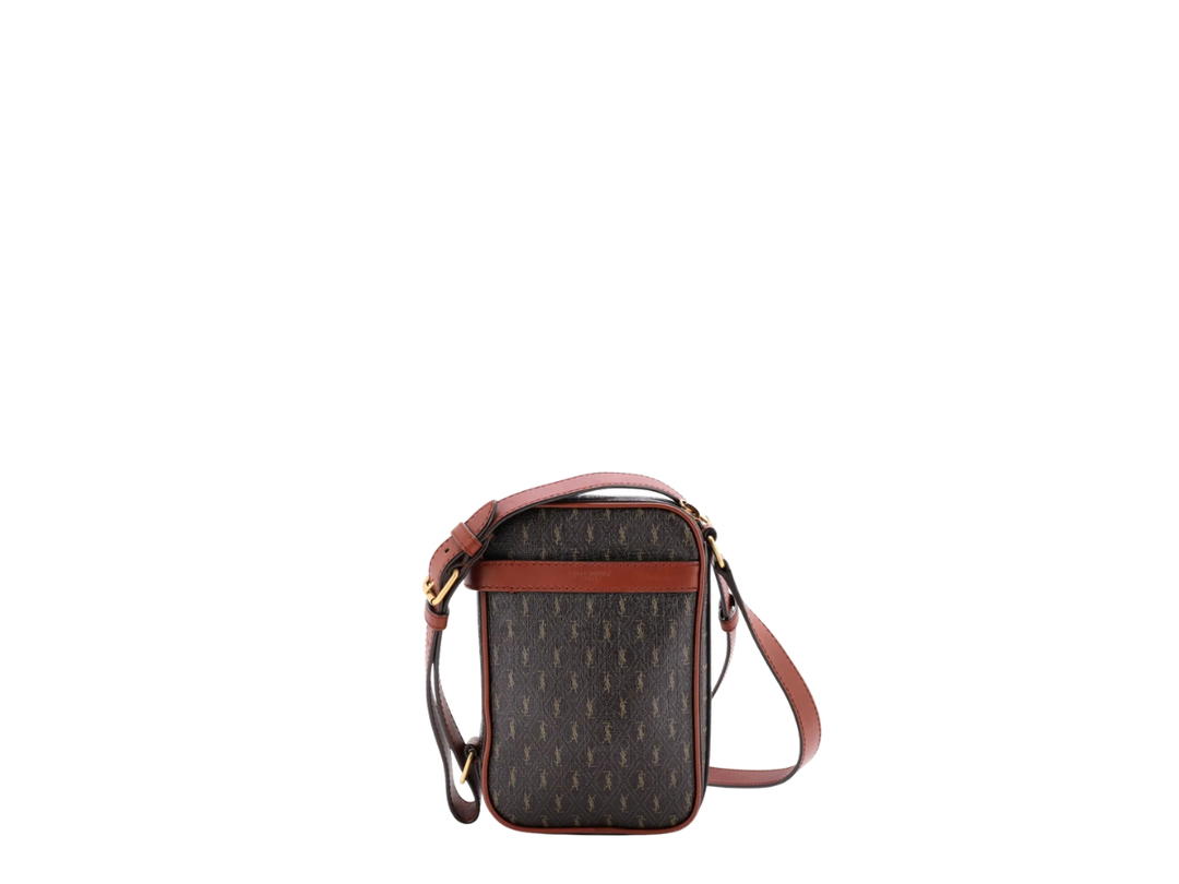 Saint Laurent Saint Laurent Pouch Crossbody Bag Brown