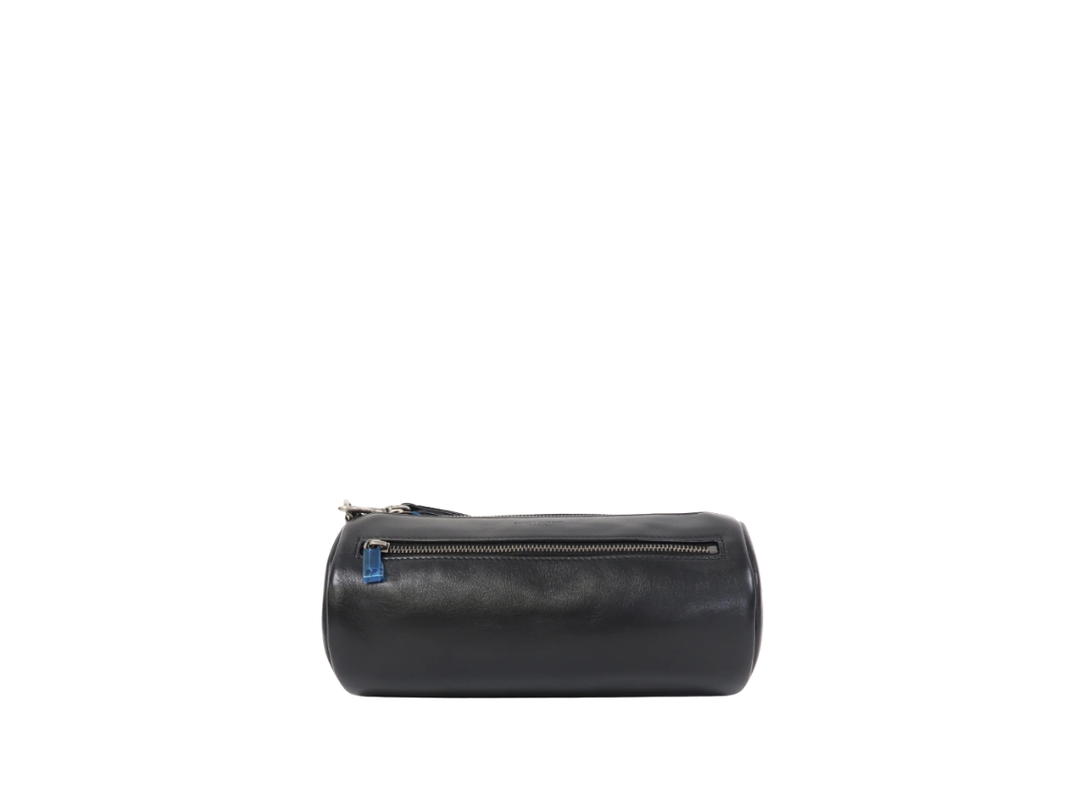 Saint Laurent Saint Laurent Pouch Leather Clutch Black