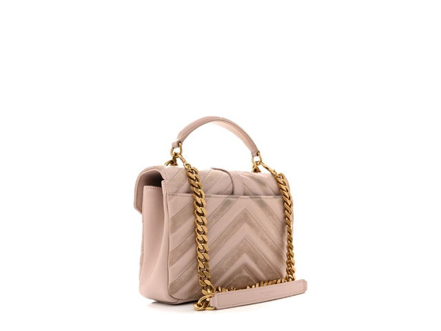 Saint Laurent Saint Laurent Medium Monogram College Bag Rose Poudre - view 2