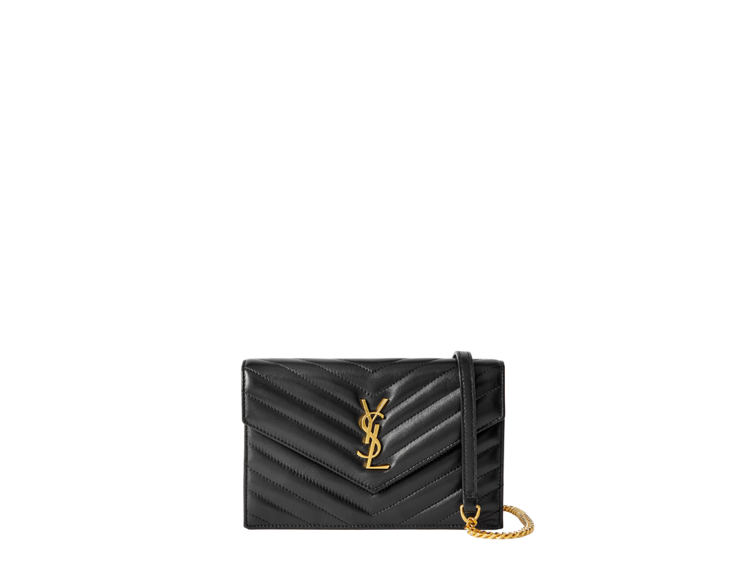 Saint Laurent Saint Laurent Cassandre Woc 7.5 Black