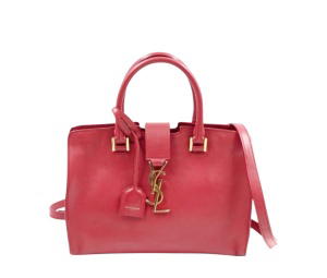 Buy Saint Laurent Mini Cabas Chyc Red at Sasom – Authentic and Ready to Ship