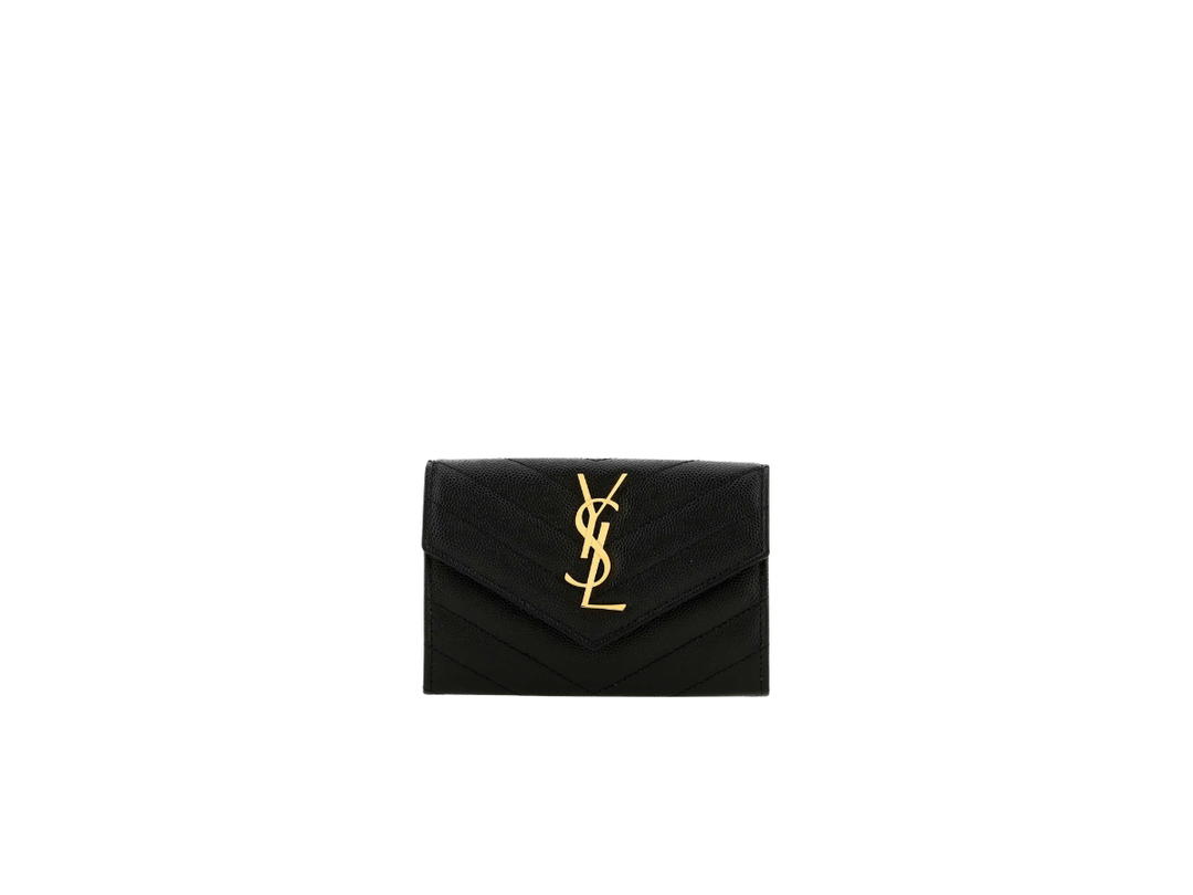Saint Laurent Saint Laurent Envelope Wallet Black