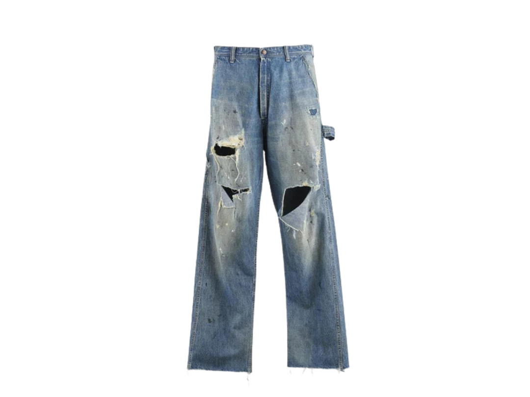 Saint Saint Mxxxxxx Denim Pants Painter Blue