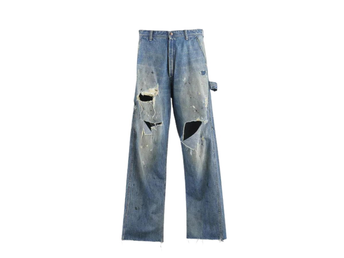 Saint Saint Mxxxxxx Denim Pants Painter Blue