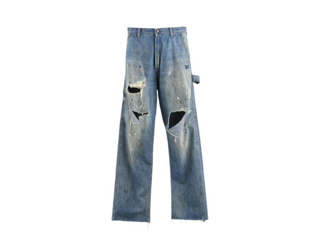 Saint Saint Mxxxxxx Denim Pants Painter Blue - view 1