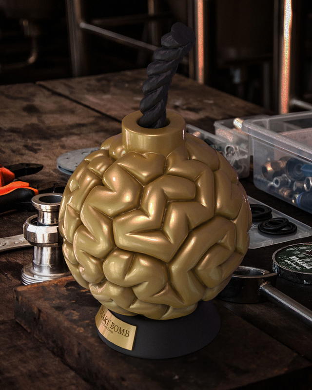 Mighty Jaxx Smart Bomb ft. Jason Freeny (Gold Edition) by Mighty Jaxx - view 3