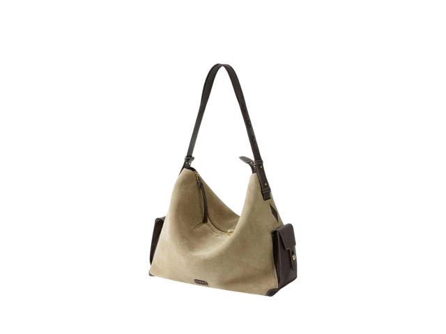 Songmont Songmont Large Yore Hobo Bag Dune Suede - view 1
