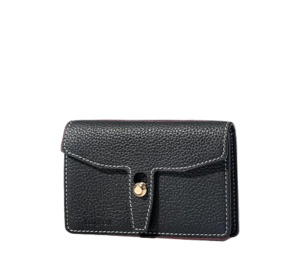 Buy Songmont Coin Purse with Snap Closure Smoky Ink Black at Sasom – Authentic and Ready to Ship