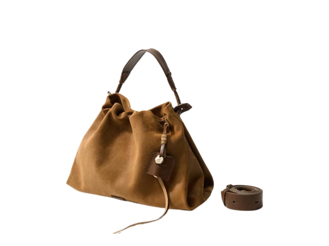 Songmont Songmont Small Gather Bag Set Ochre Suede