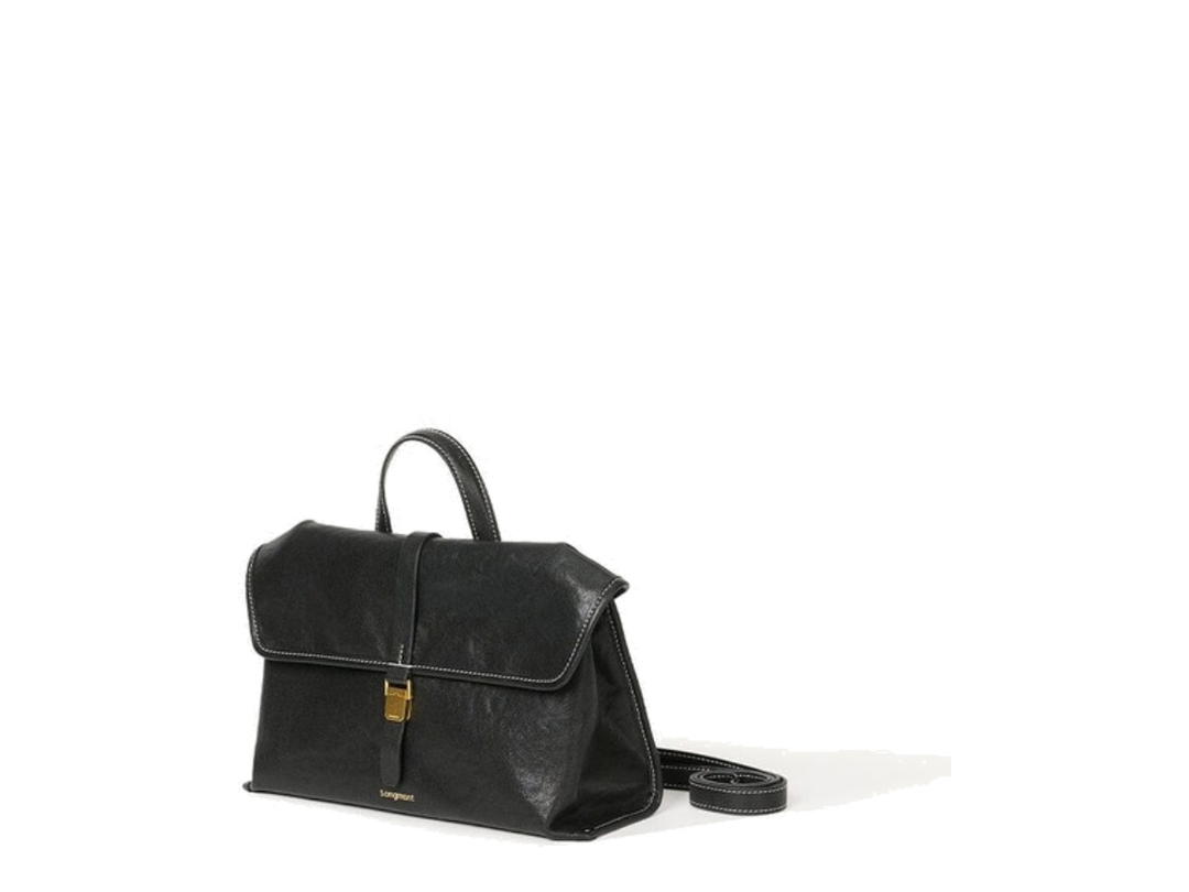 Songmont Songmont Small Shan Satchel Bag Onyx