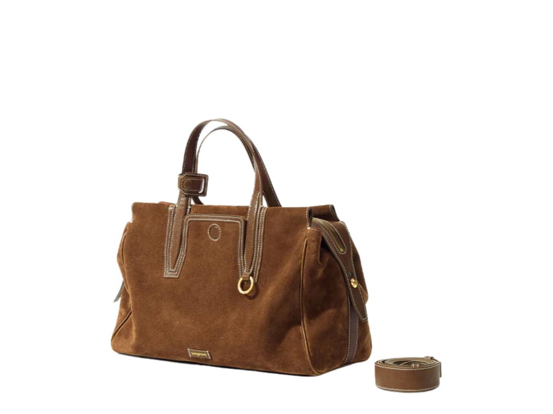 Songmont Songmont Small Yore Duffle Bag Sandal Suede
