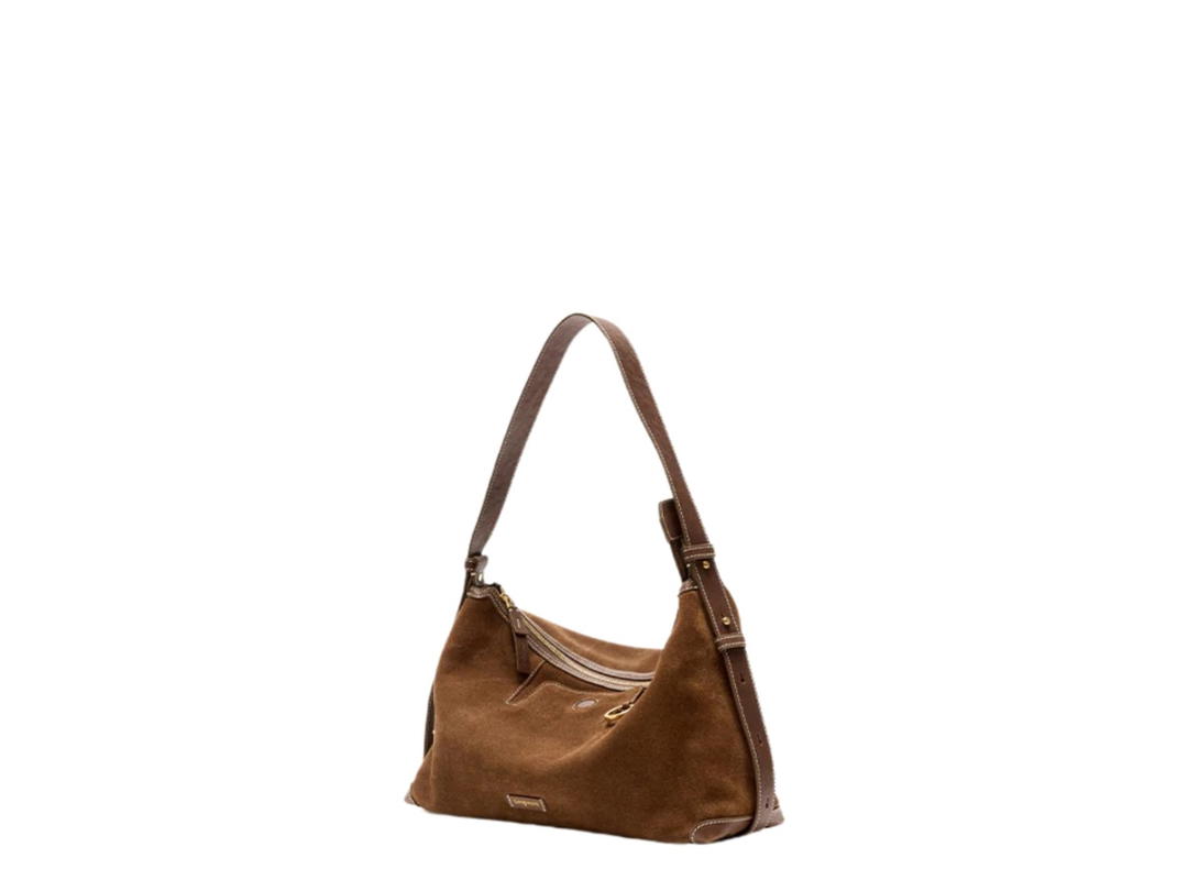 Songmont Songmont Small Yore Hobo Bag (Minimal Version) Sandal Suede