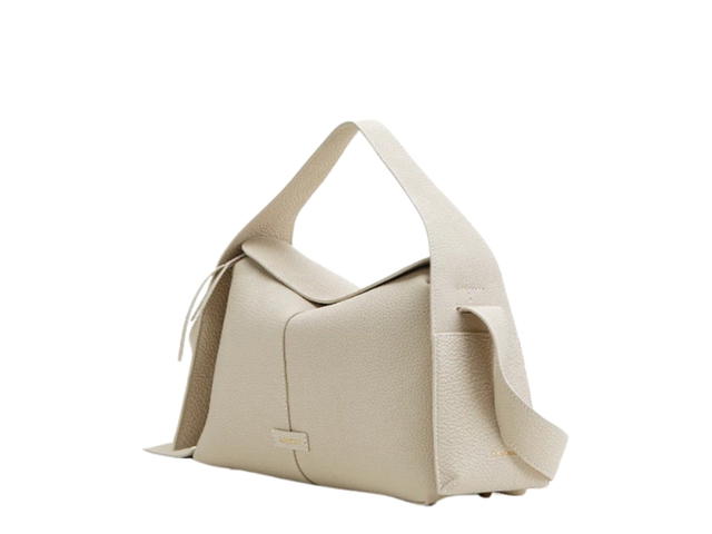 Songmont Songmont Drippy Roof Bag Full Grain Leather Ivory - view 1