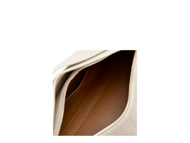 Songmont Songmont Drippy Roof Bag Full Grain Leather Ivory - view 2